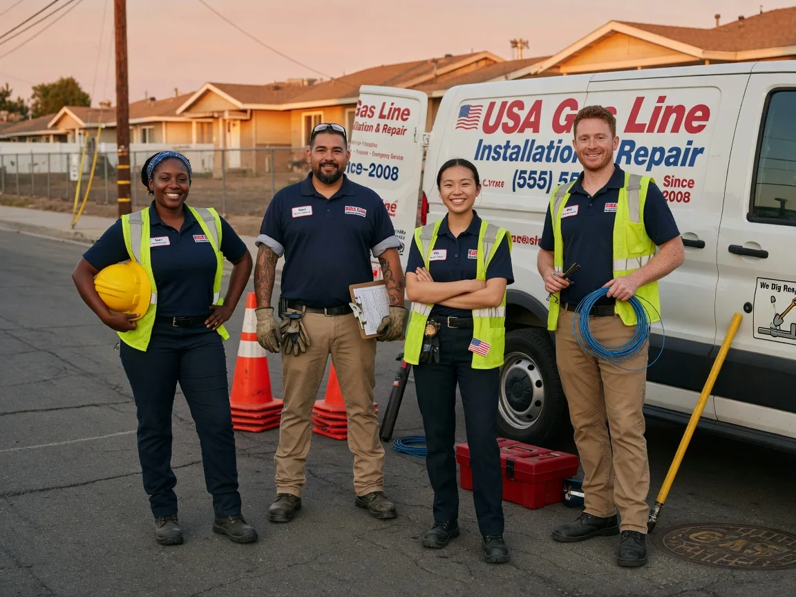 Gas Line Installation company in Lewis, KS